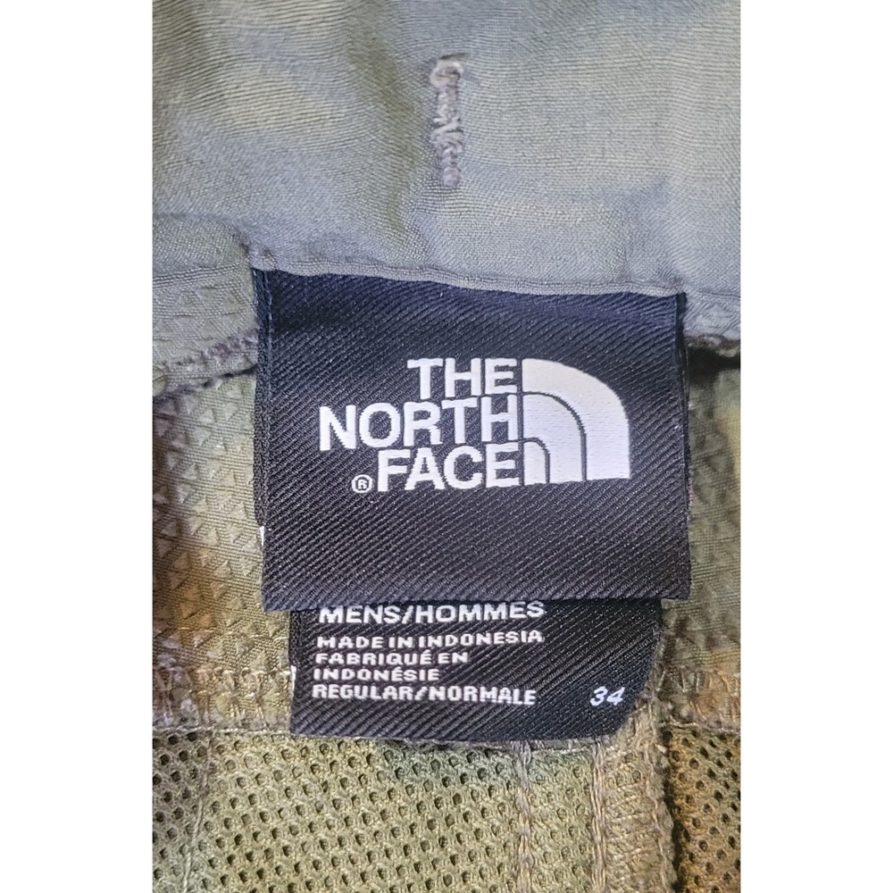 The North Face Rolling Sun Flash Dry Shorts Men's 34 Green Stretch 9" Inseam EUC - Picture 2 of 12